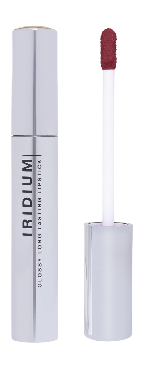 Помада глянцевая стойкая Glossy long lasting lipstick Iridium купить в VISAGEHALL