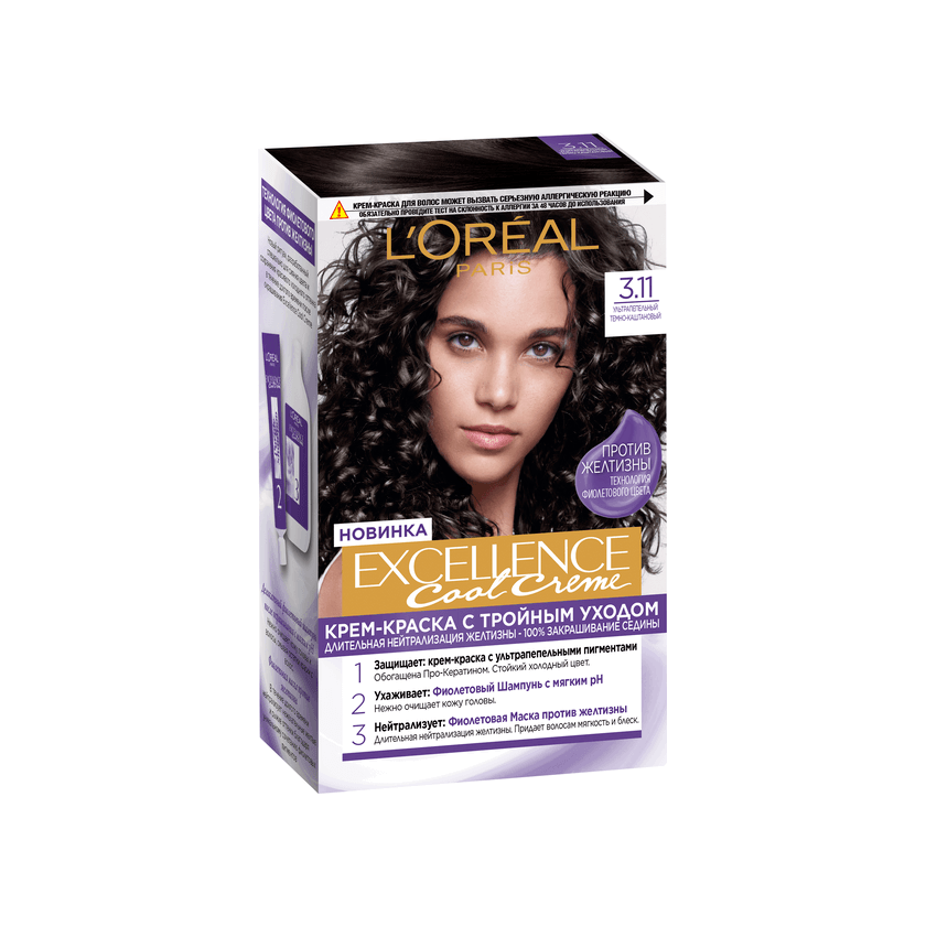 Краска для волос Excellence Cool Creme купить в VISAGEHALL