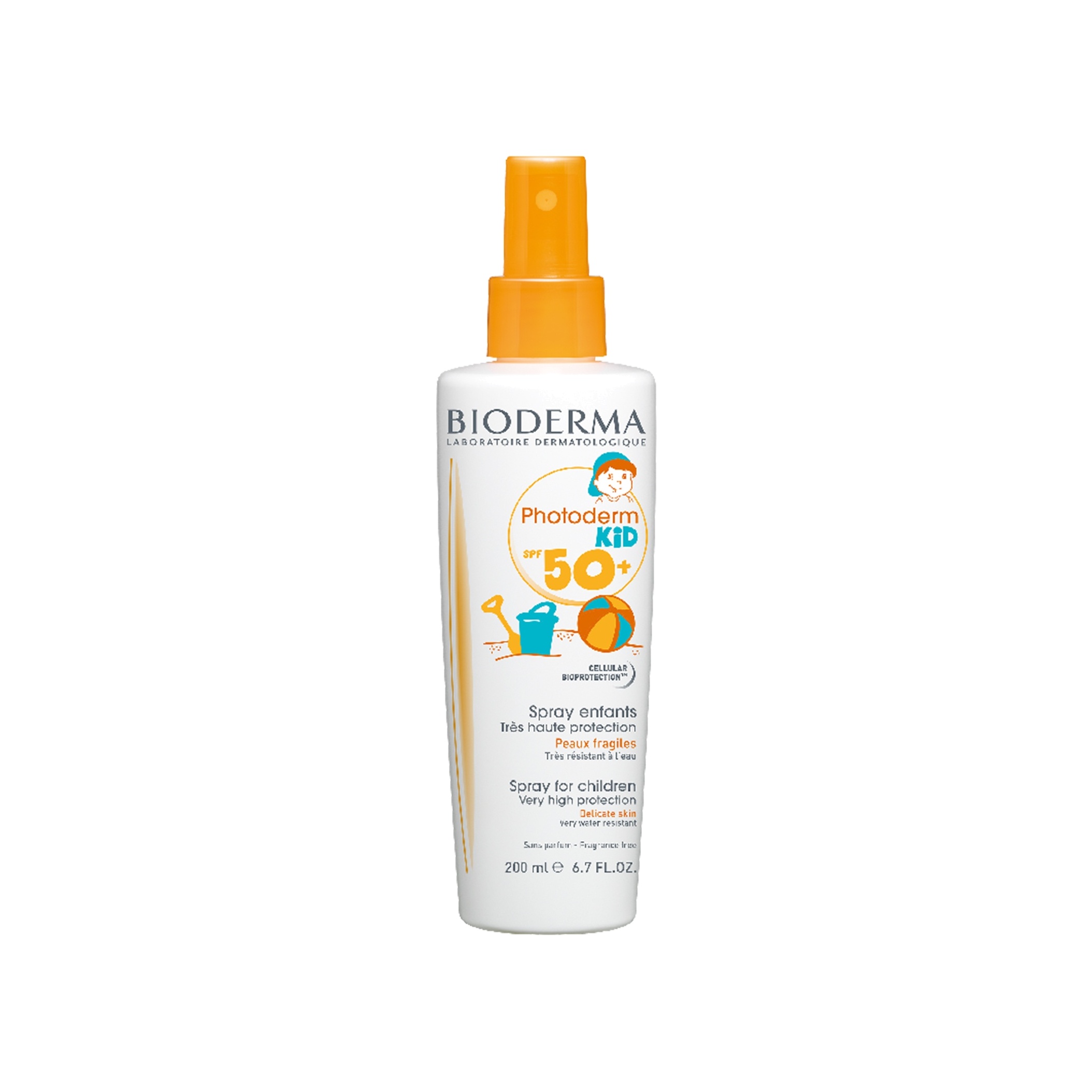 Спрей солнцезащитный детский Photoderm Kids SPF50+ 200мл магазин VISAGEHALL являющийся официальным дистрибьютором в России