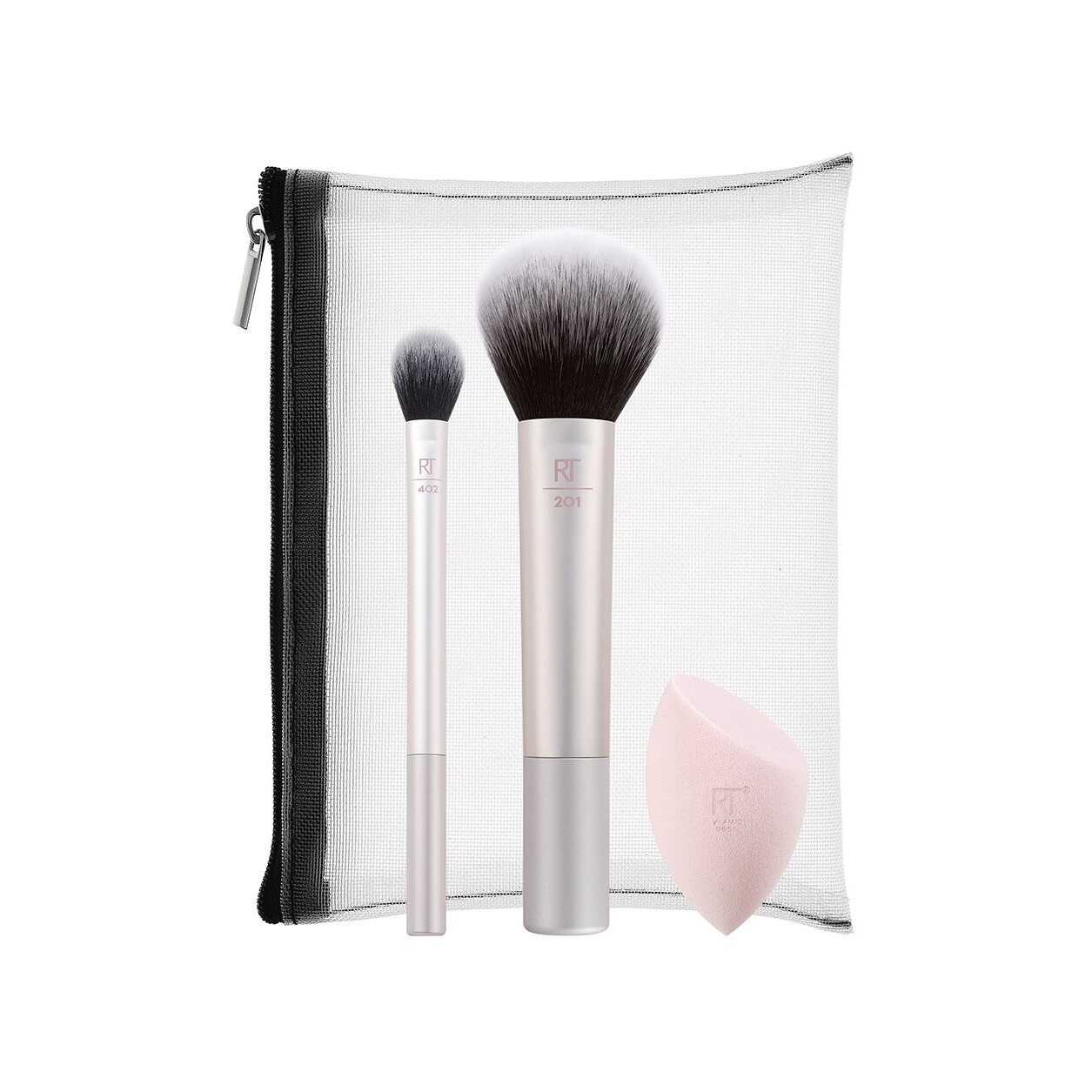 Набор кистей для макияжа с косметичкой Naturally Radiant Sponge + Brush Kit магазин VISAGEHALL являющийся официальным дистрибьютором в России