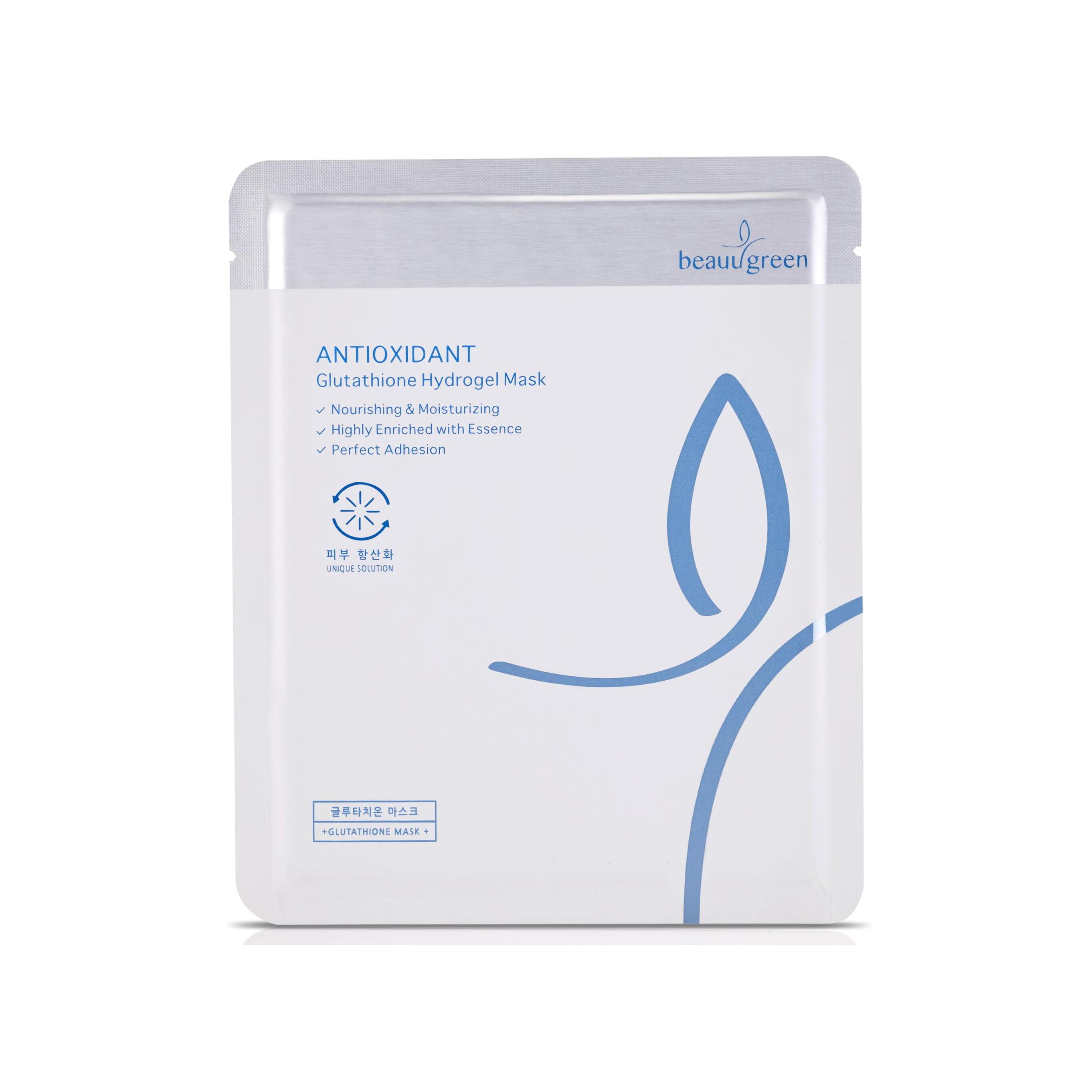 Маска тканевая Glutathione Hydrogel магазин VISAGEHALL являющийся официальным дистрибьютором в России