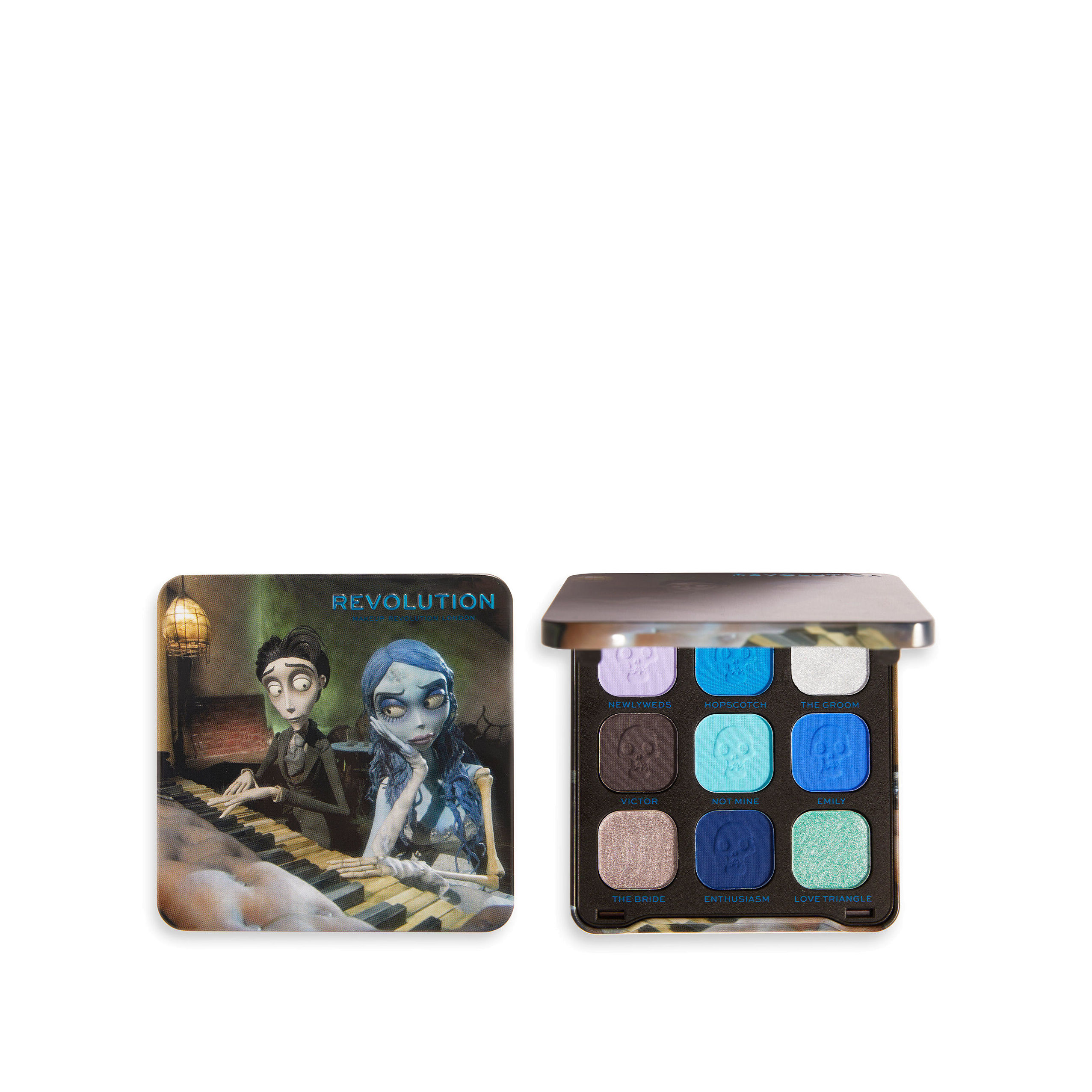 Палетка теней для век The Newly Weds Corpse Bride магазин VISAGEHALL являющийся официальным дистрибьютором в России