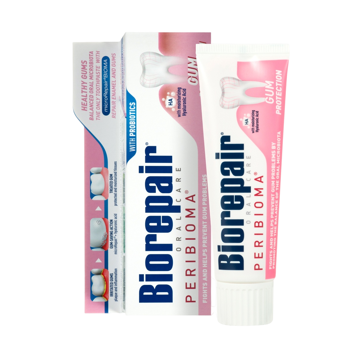Зубная паста Biorepair Peribioma Gum Protection купить в VISAGEHALL