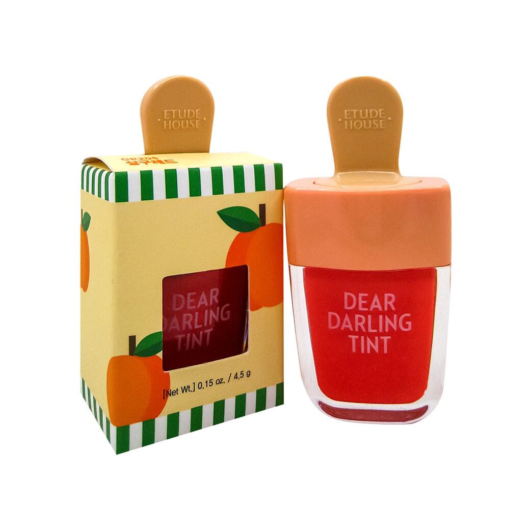 Тинт для губ увлажняющий гелевый Dear Darling Water Gel Tint Apricot Red магазин VISAGEHALL являющийся официальным дистрибьютором в России