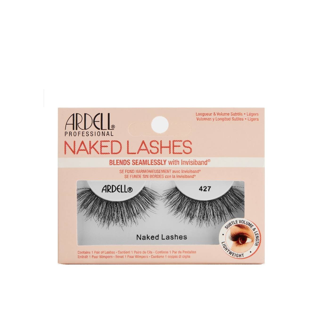 Ресницы накладные Naked Lashes магазин VISAGEHALL являющийся официальным дистрибьютором в России
