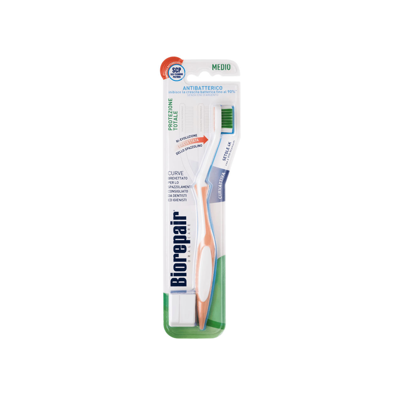 Зубная щетка для комплексной защиты Curve Protezione Totale купить в VISAGEHALL