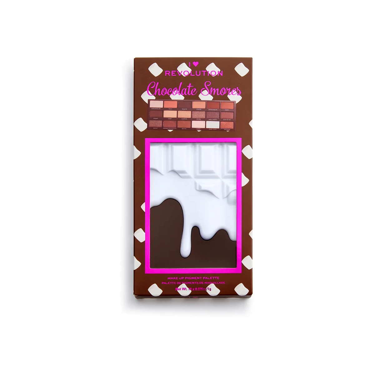 Палетка пигментов для лица Chocolate Chocolate Smores купить в VISAGEHALL