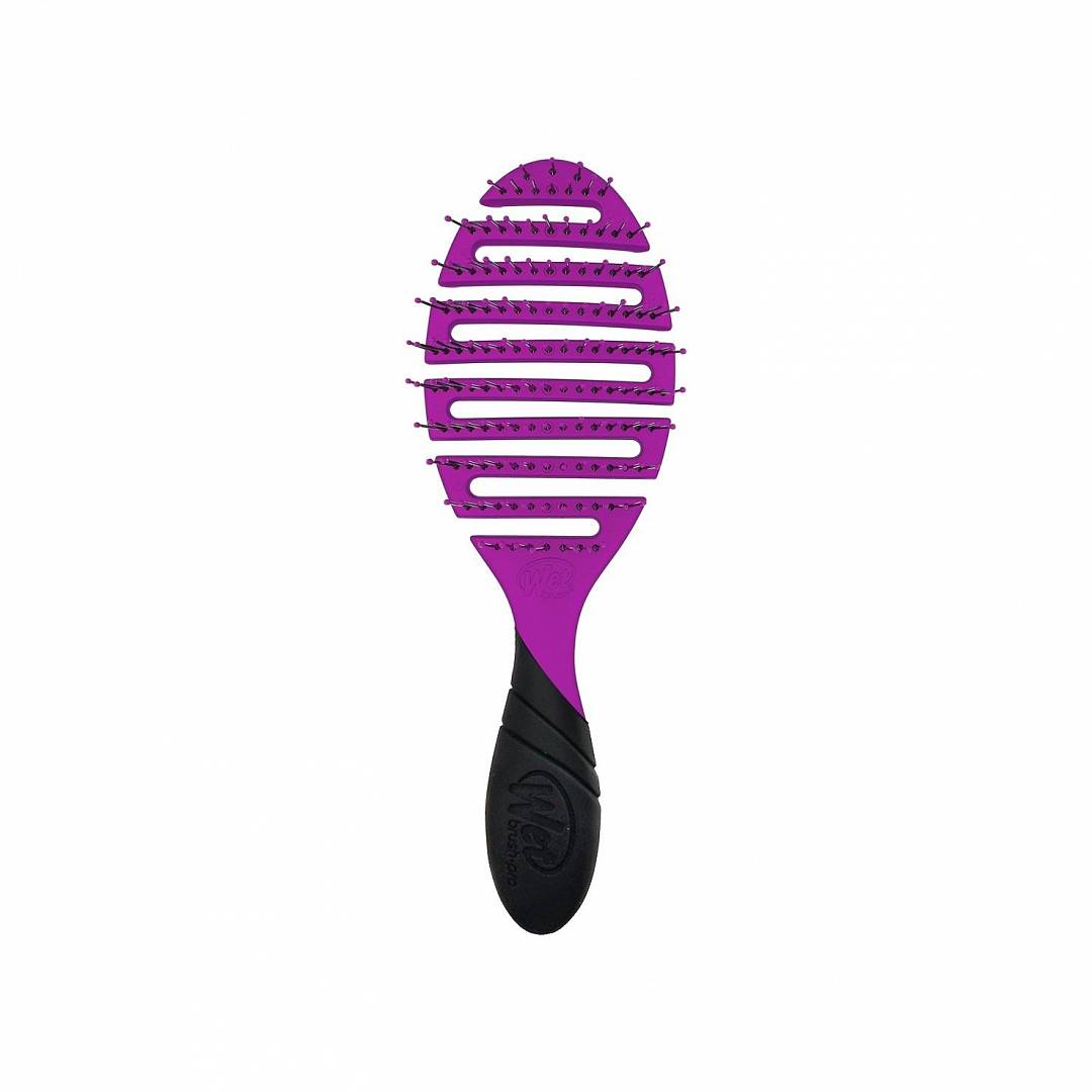 Щетка для быстрой сушки волос фиолетовая Pro Flex Dry