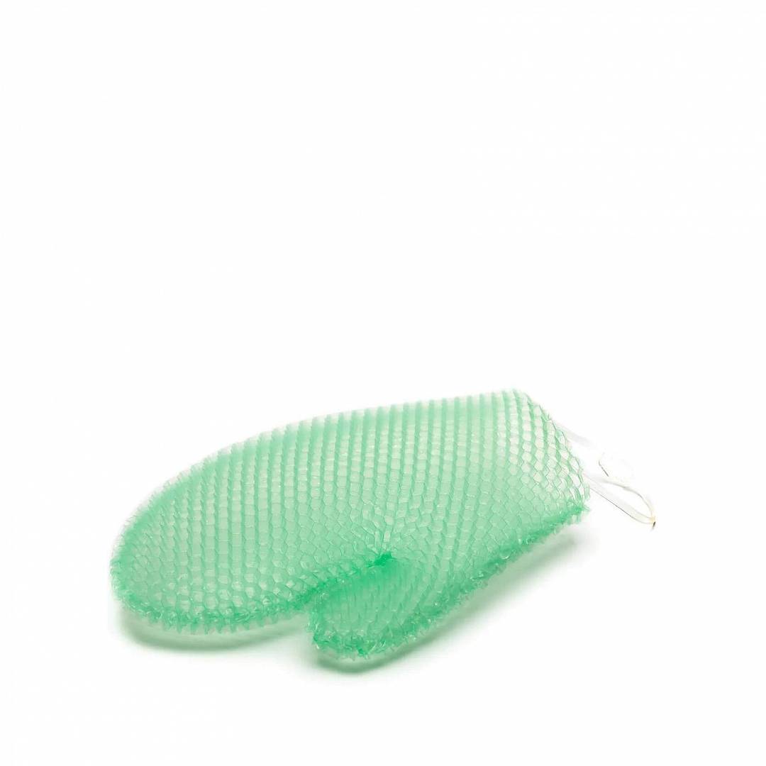 Мочалка-рукавичка для тела зелёная Bath Mitt Stimulite®