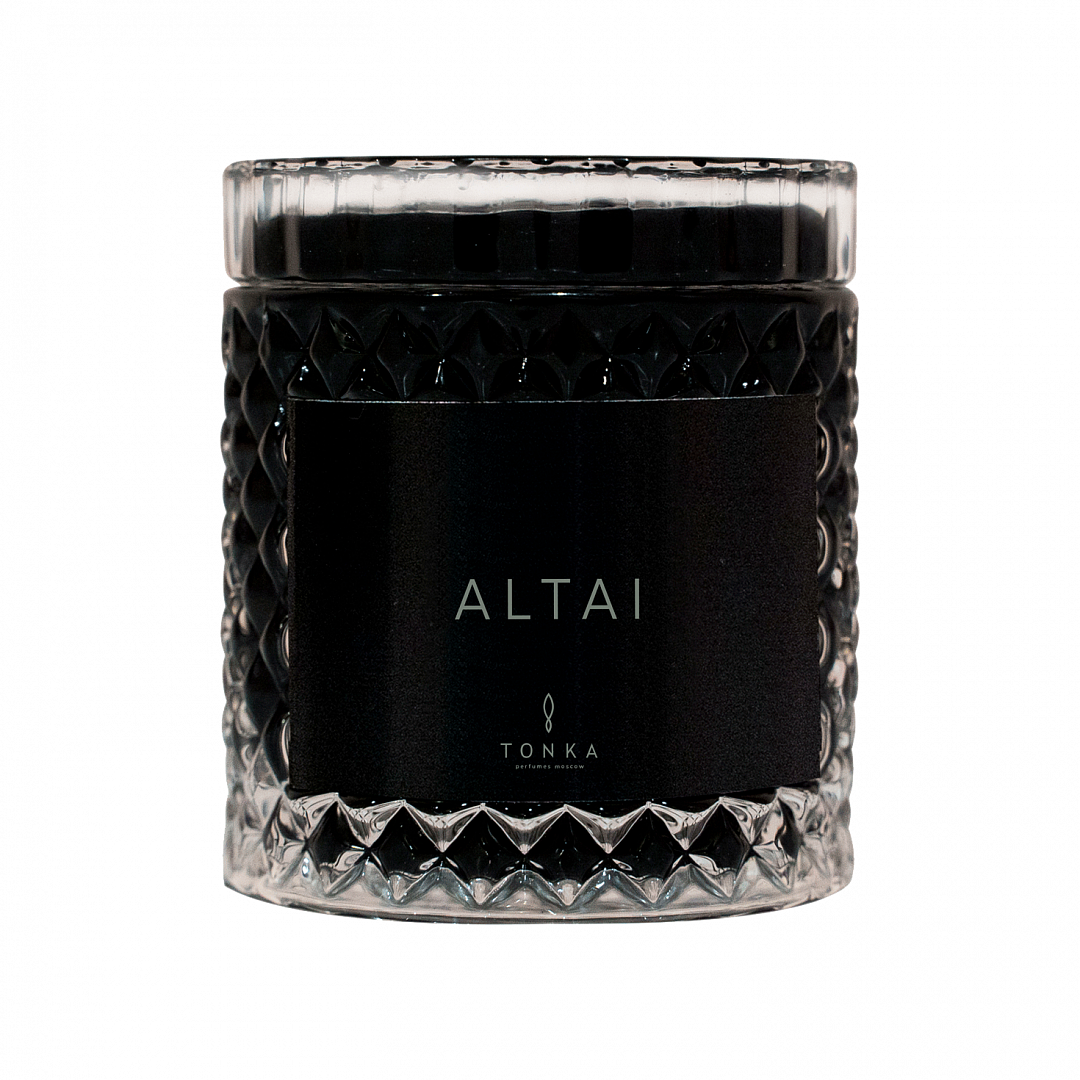 Altai Black Свеча парфюмированная 
